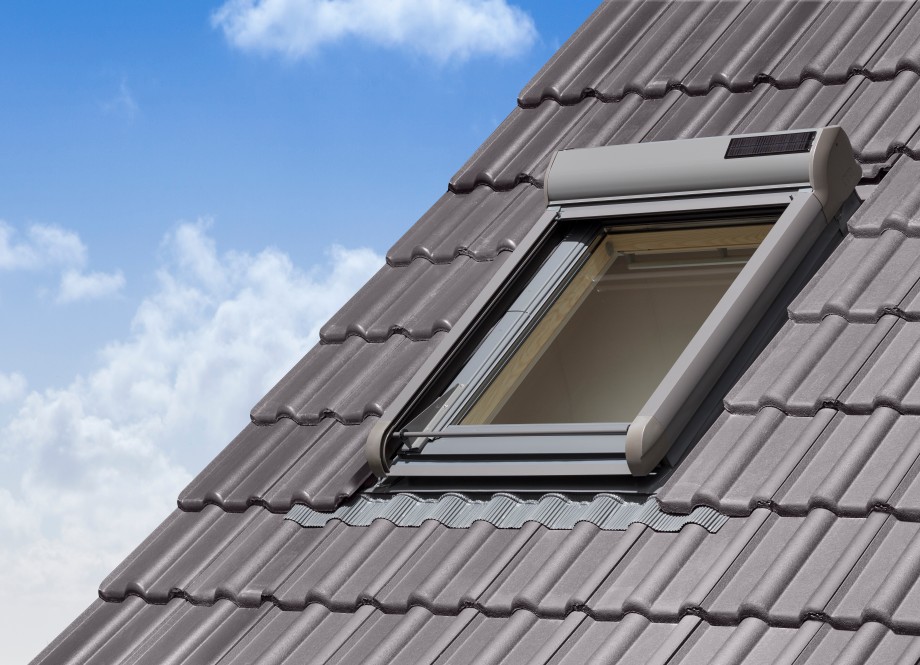 Offenes Dachfenster