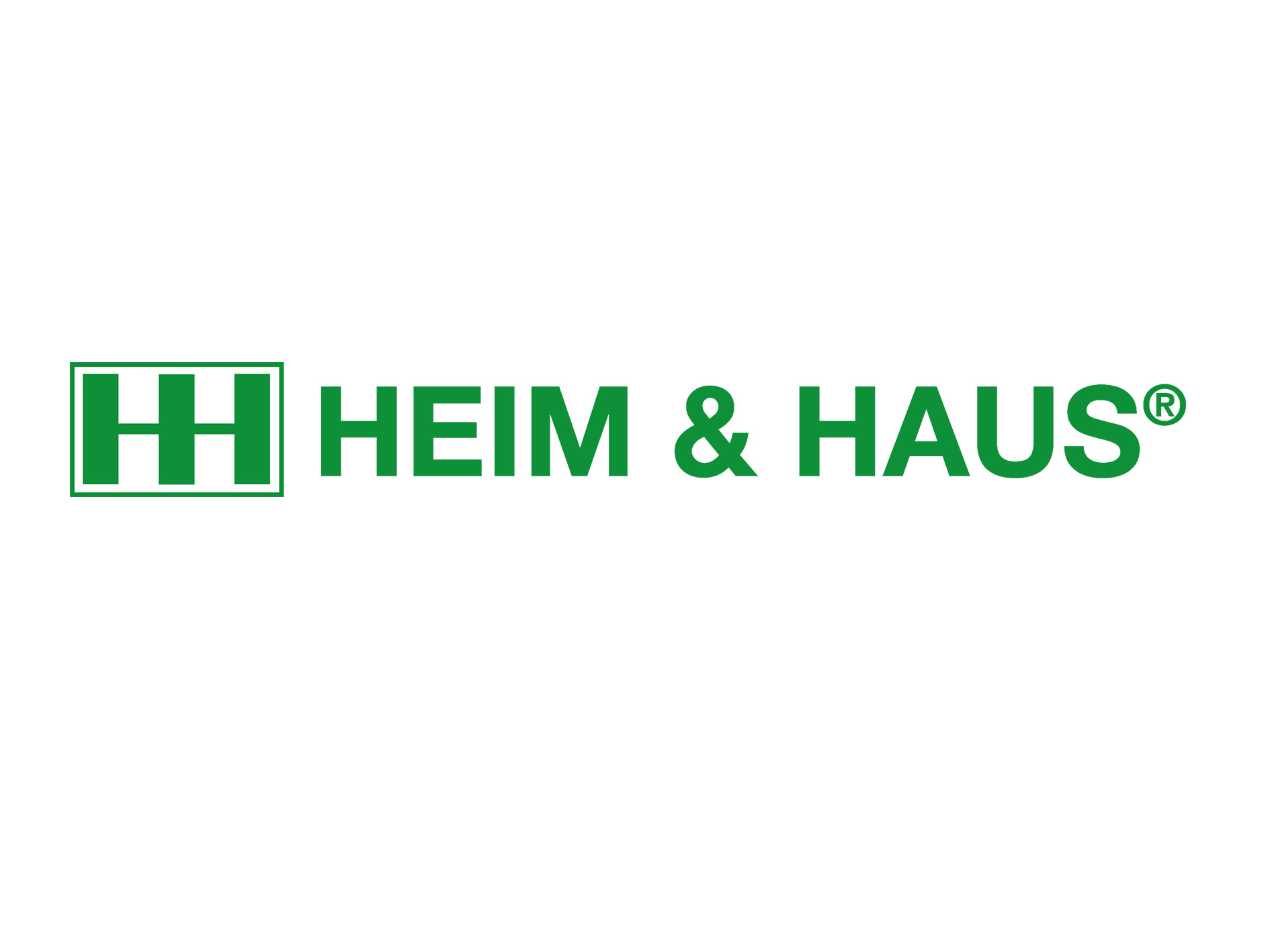 HEIM & HAUS Logo in grün 