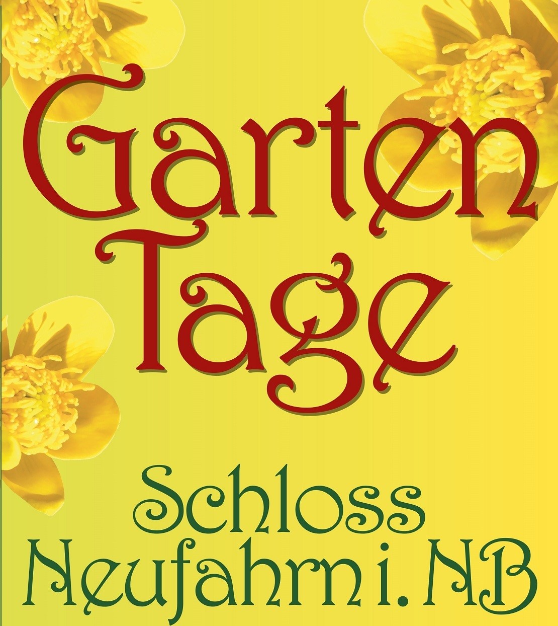 Gartentage Schloss Fahrn 2020