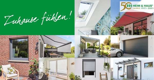 HEIM & HAUS Facebook Titelbild zuhause Fühlen