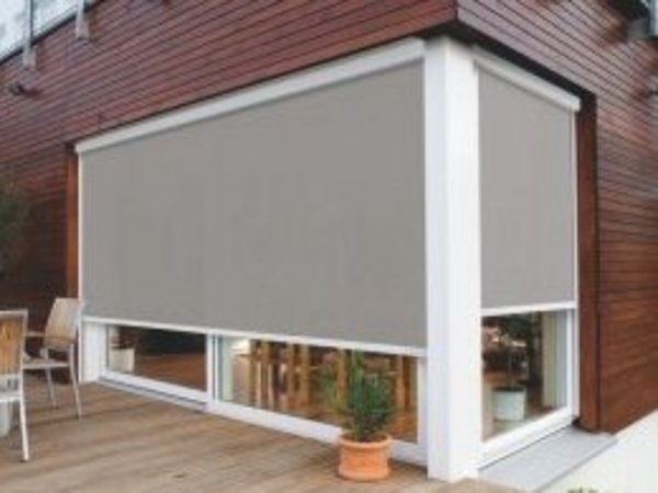 HEIM & HAUS Zipscreen in grau