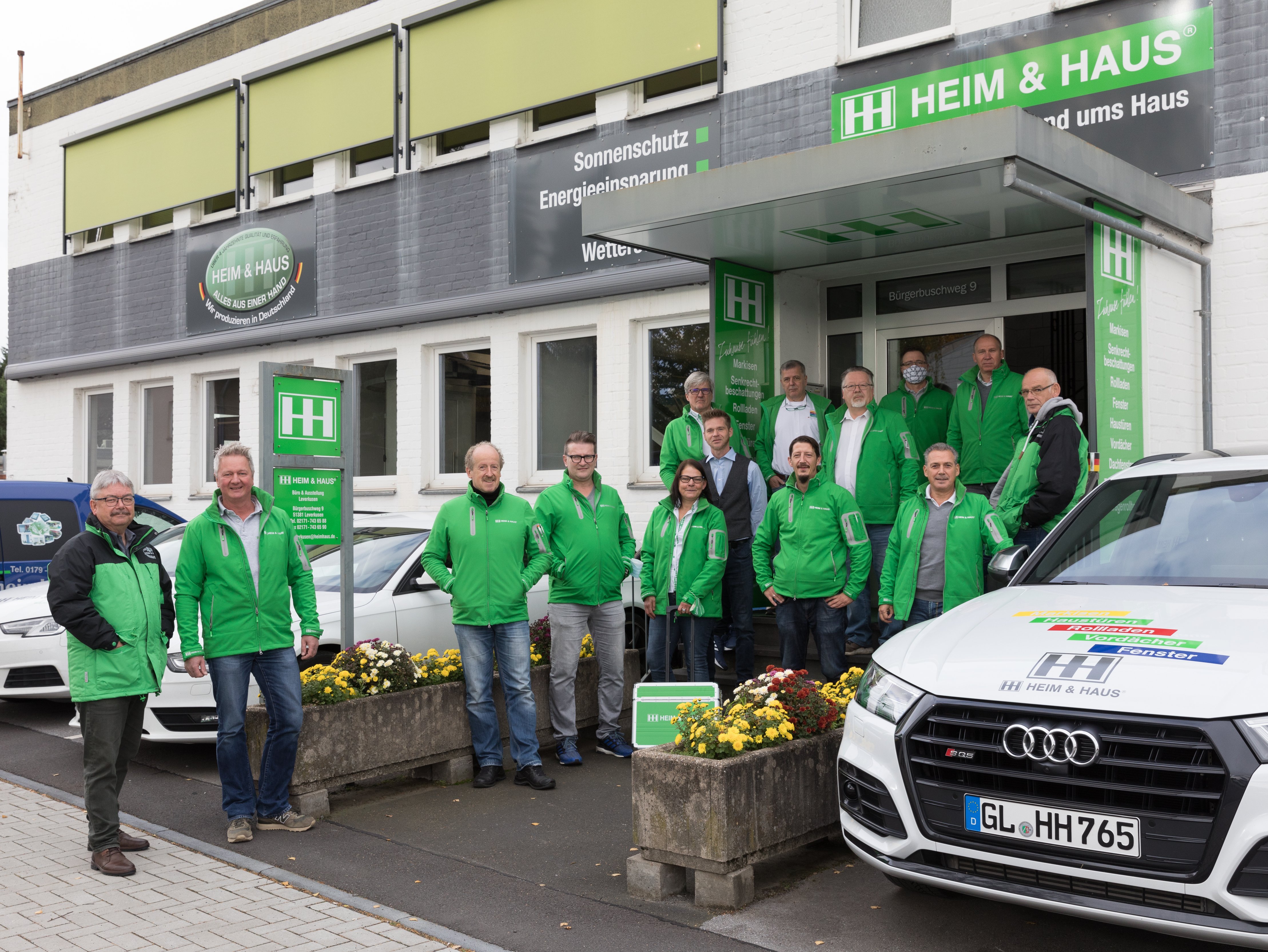 HEIM & HAUS Verkaufsleitung Essen Gruppenbild