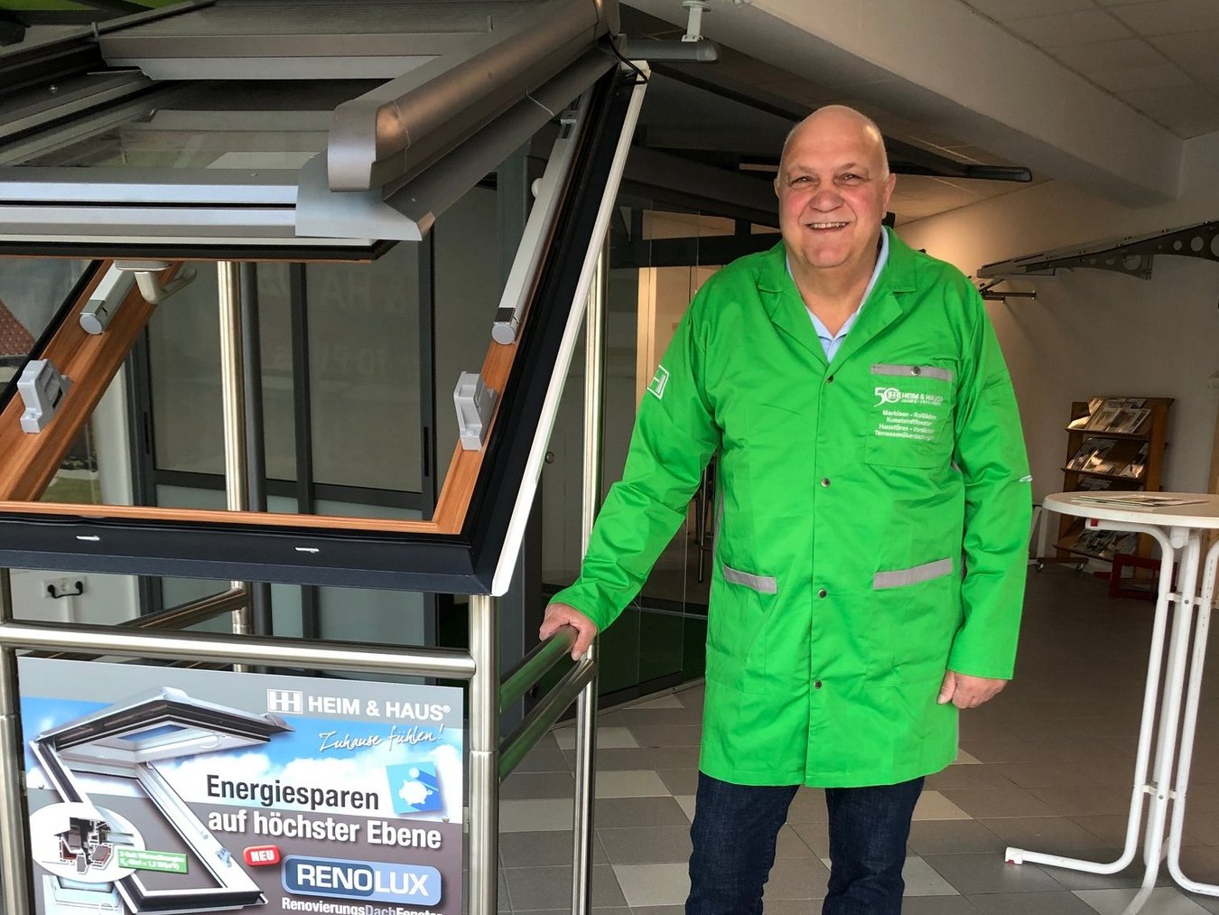 HEIM & HAUS Verkaufsleitung Würzburg mit Fachberater Herr Lutz
