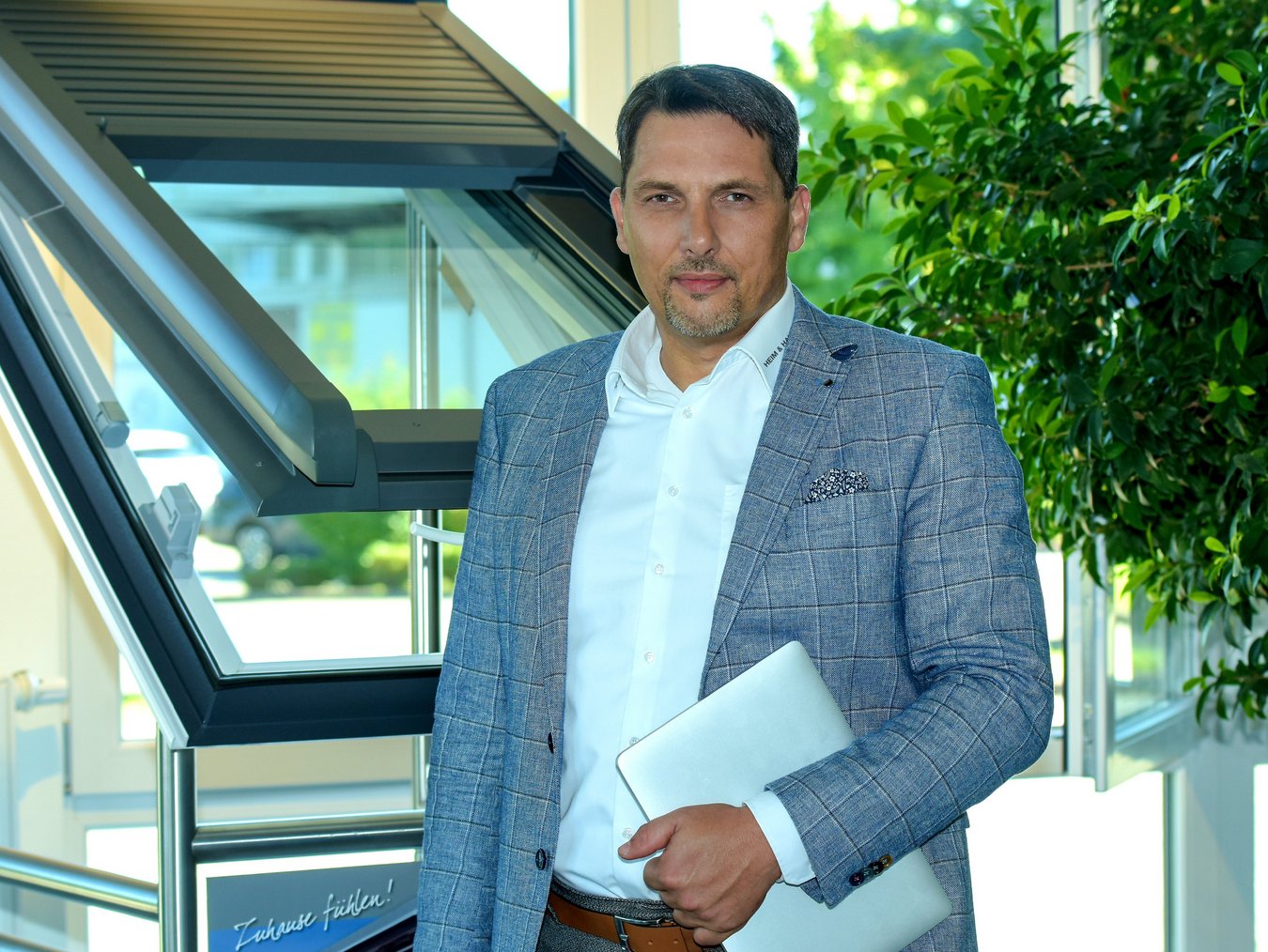 HEIM & HAUS Portrait von dem Verkaufsleiter Pierre Hahn