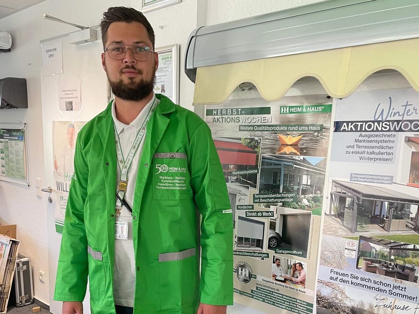 HEIM & HAUS Fachberater Herr Koetter aus der Verkaufsleitung Fulda