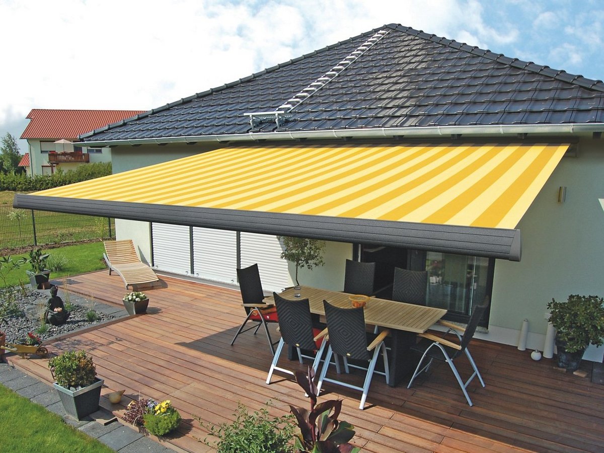 Markisenratgeber: Welche Farbe fr die Markise?