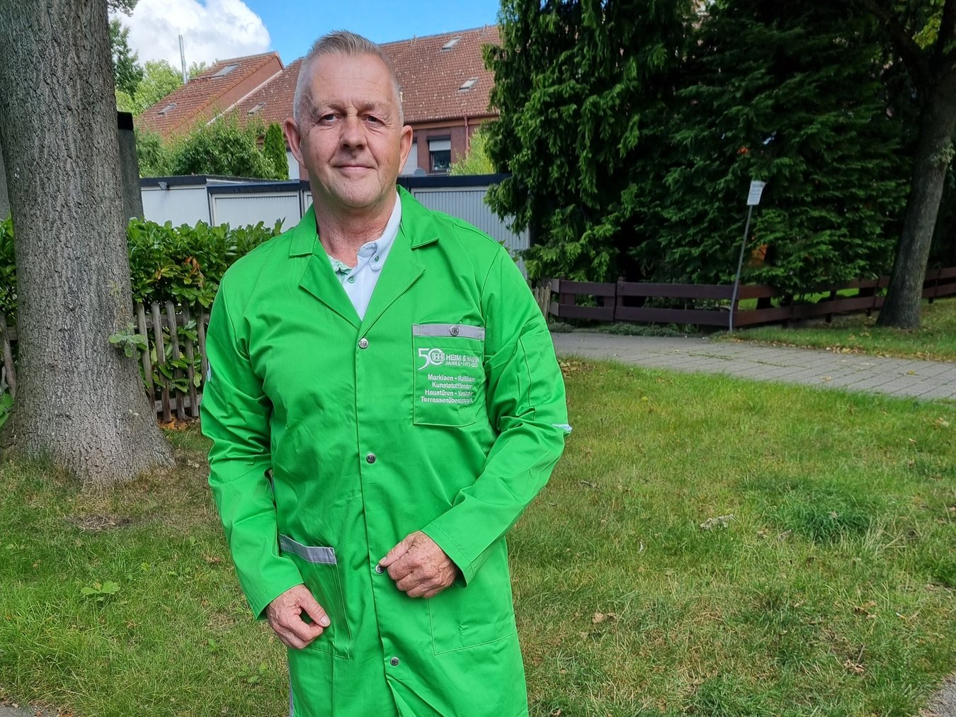 HEIM & HAUS Fachberater Herr Woldt der Verkaufsleitung in Bremen in einem Portrait