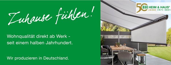 HEIM & HAUS Facebook Titelbild zuhause fühlen