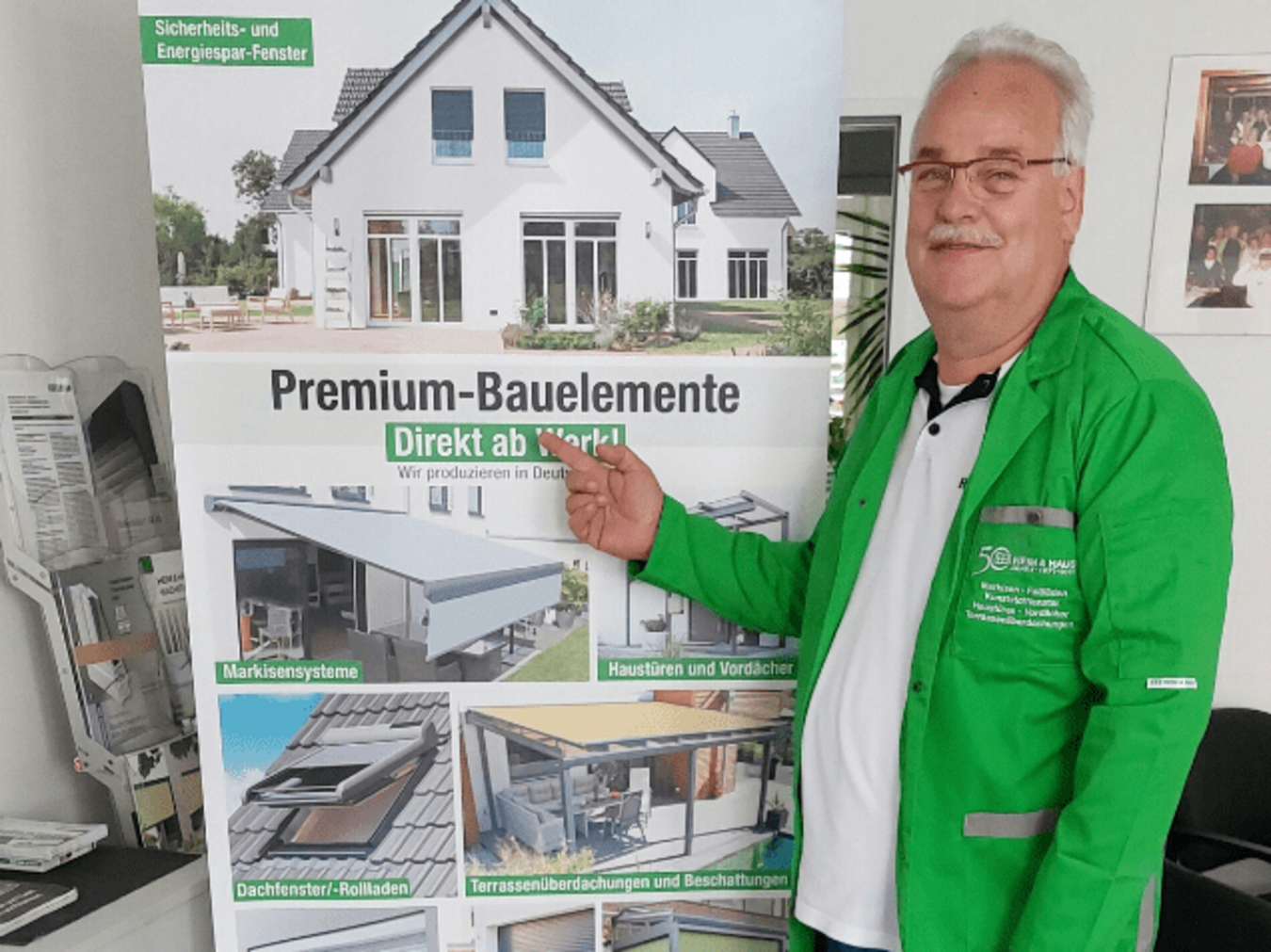 HEIM & HAUS Fachberater Herr Schwarz aus der Verkaufsleitung Potsdam im Portrait