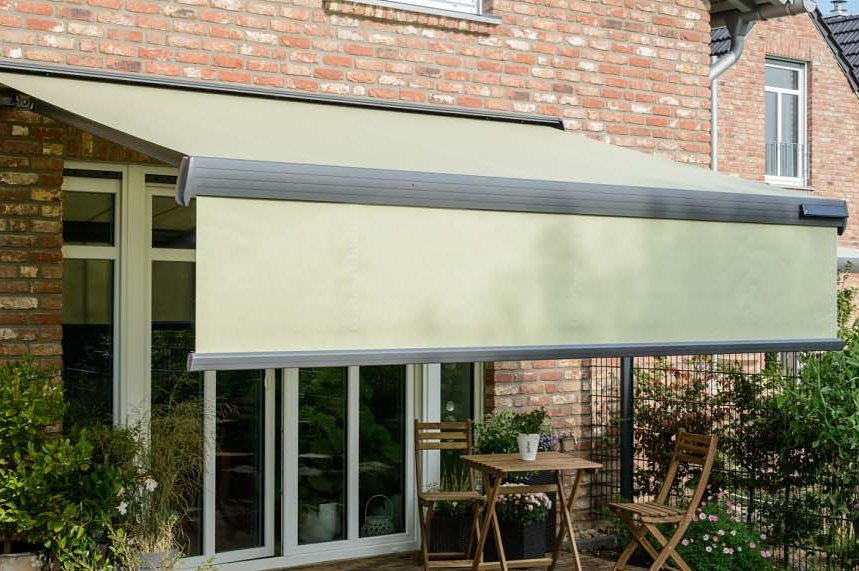 Markise mit geringer Breite für kleine Balkone & Terrassen HEIM & HAUS