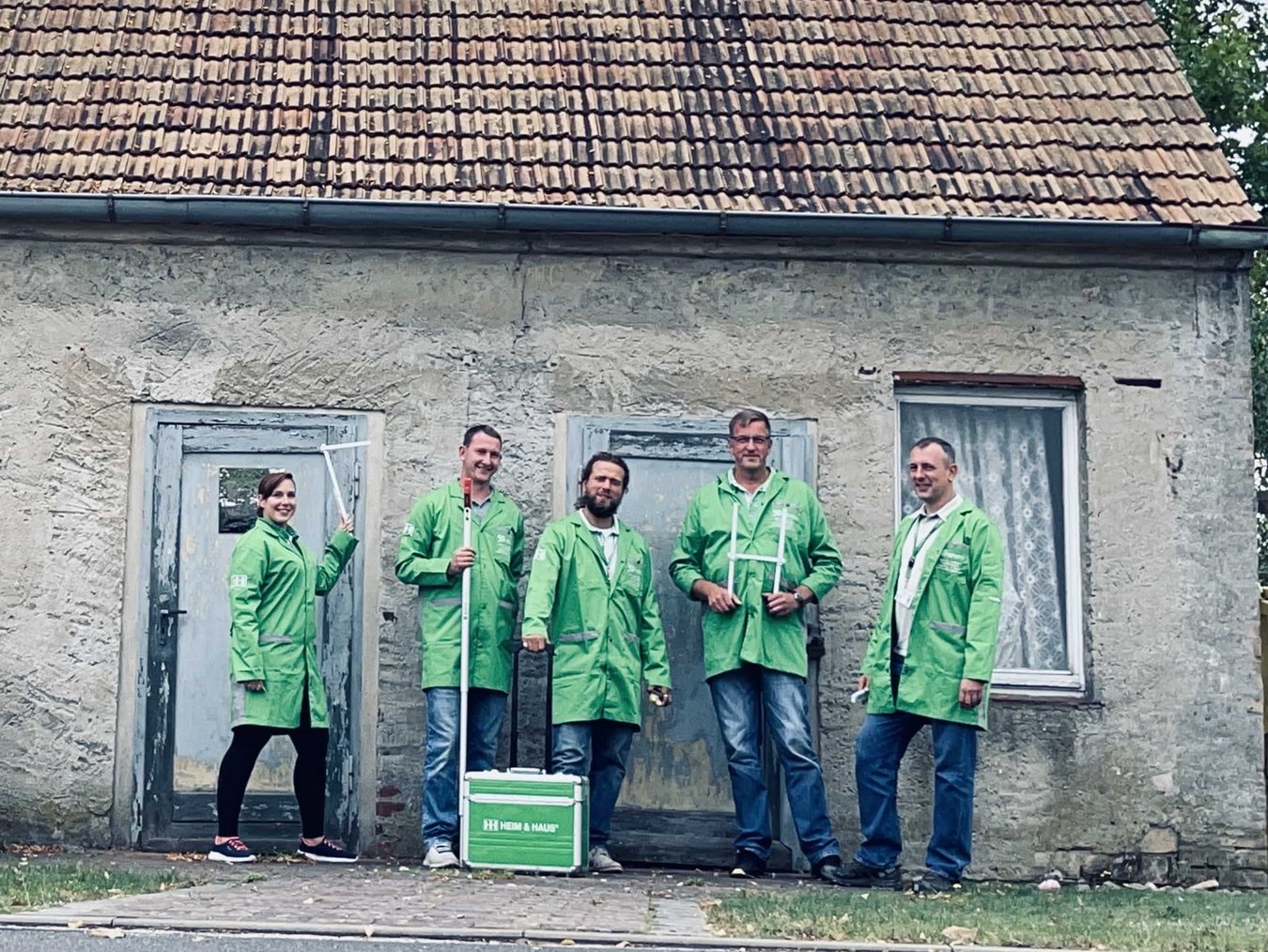 HEIM & HAUS Teamfoto der Fachberater der Verkaufsleitung Fürstenwalde 