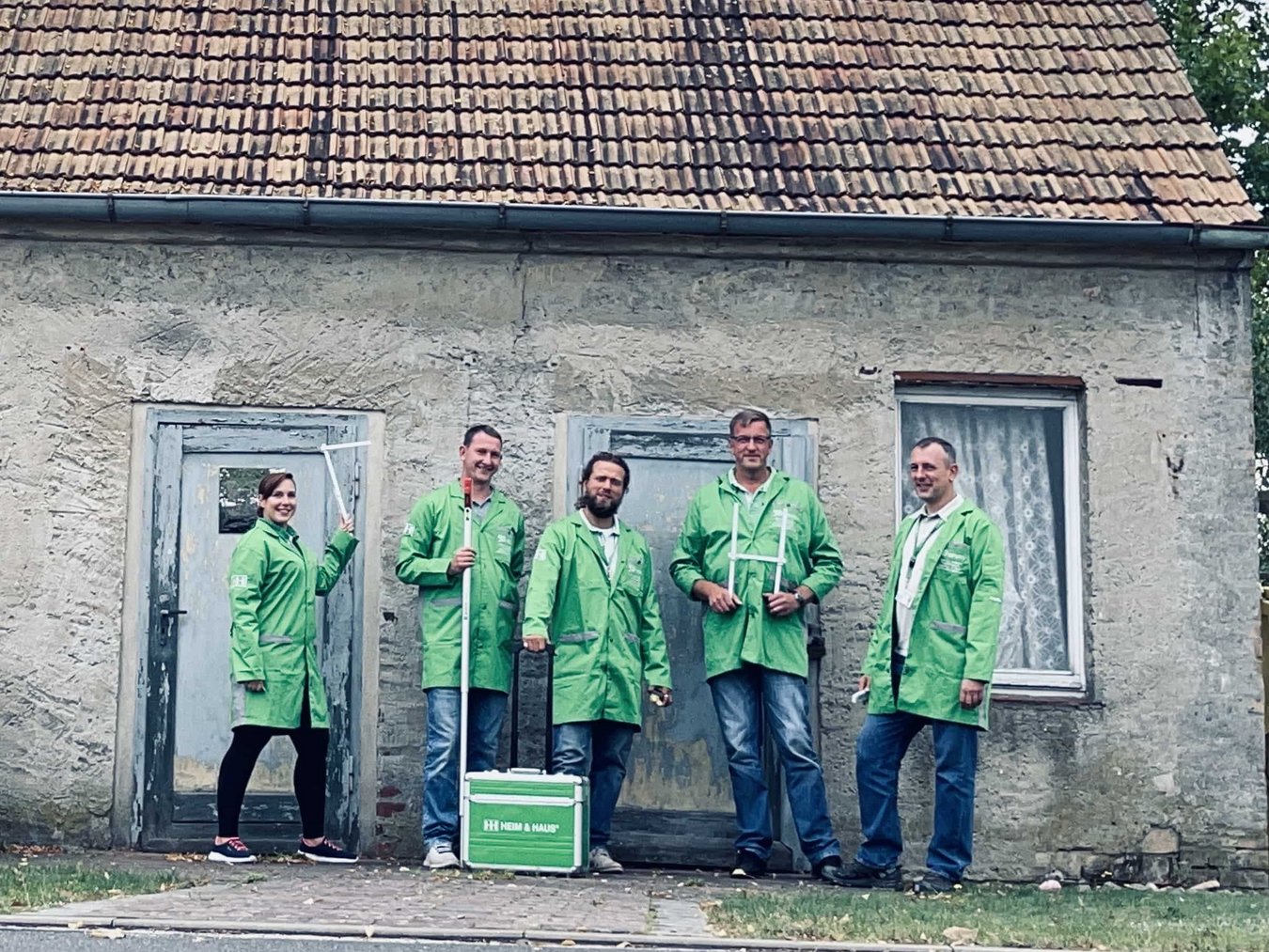 HEIM & HAUS Teamfoto der Fachberater der Verkaufsleitung Fürstenwalde 