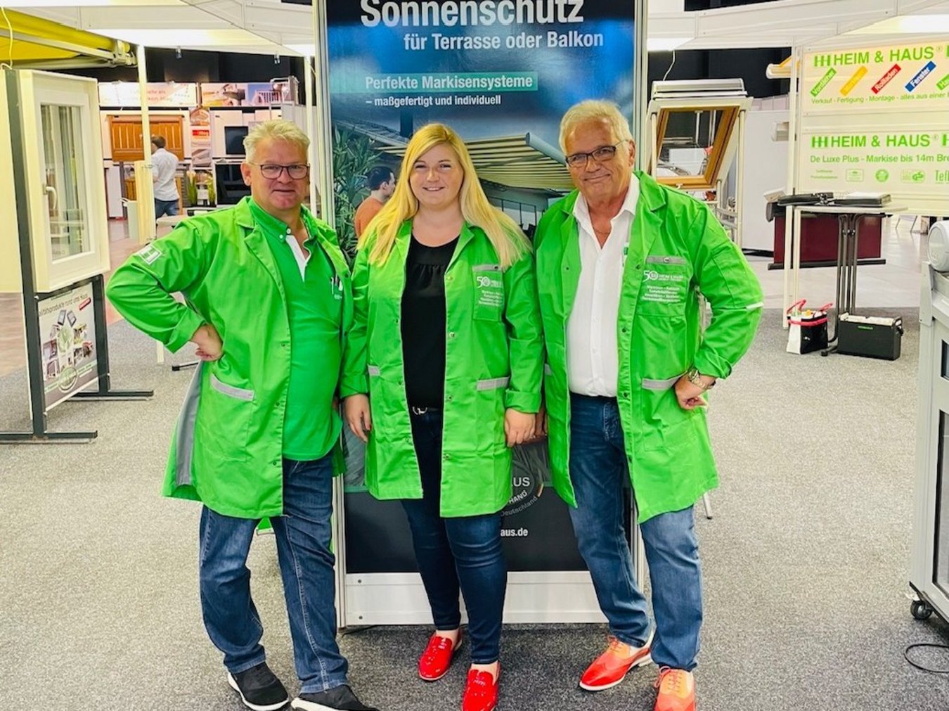 HEIM & HAUS Teamfoto der Verkaufsleitung Günzburg 