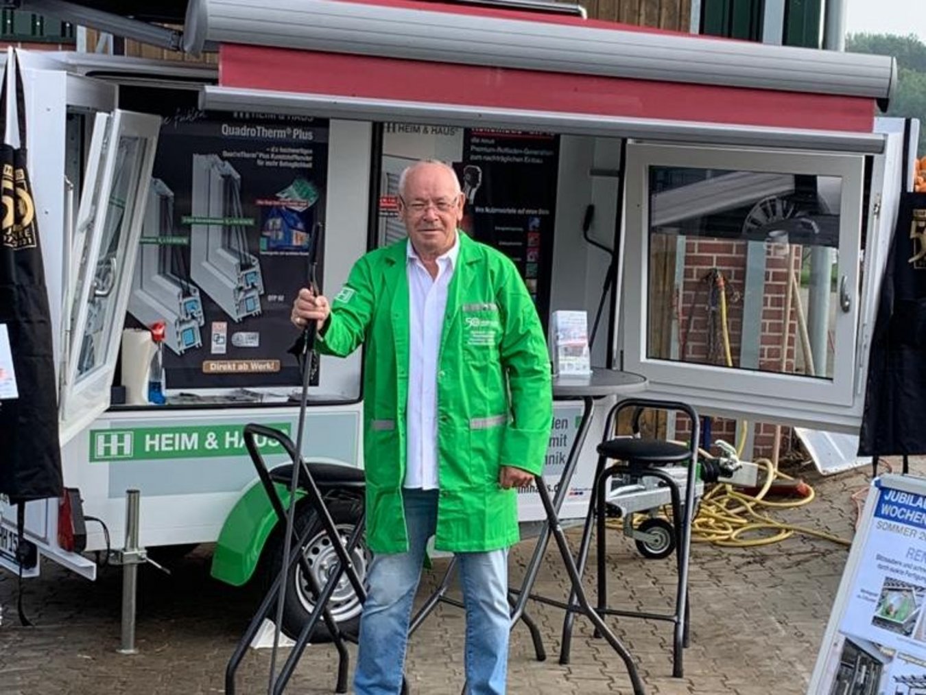 HEIM & HAUS Fachberater Herr Kremer der Verkaufsleitung in Wesel