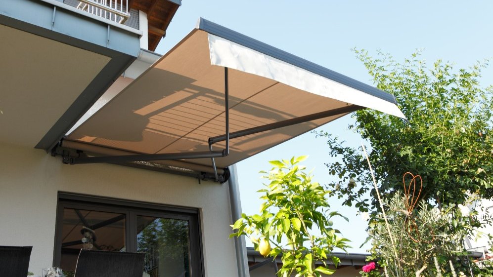Markise Mit Geringer Breite Fur Kleine Balkone Terrassen Heim