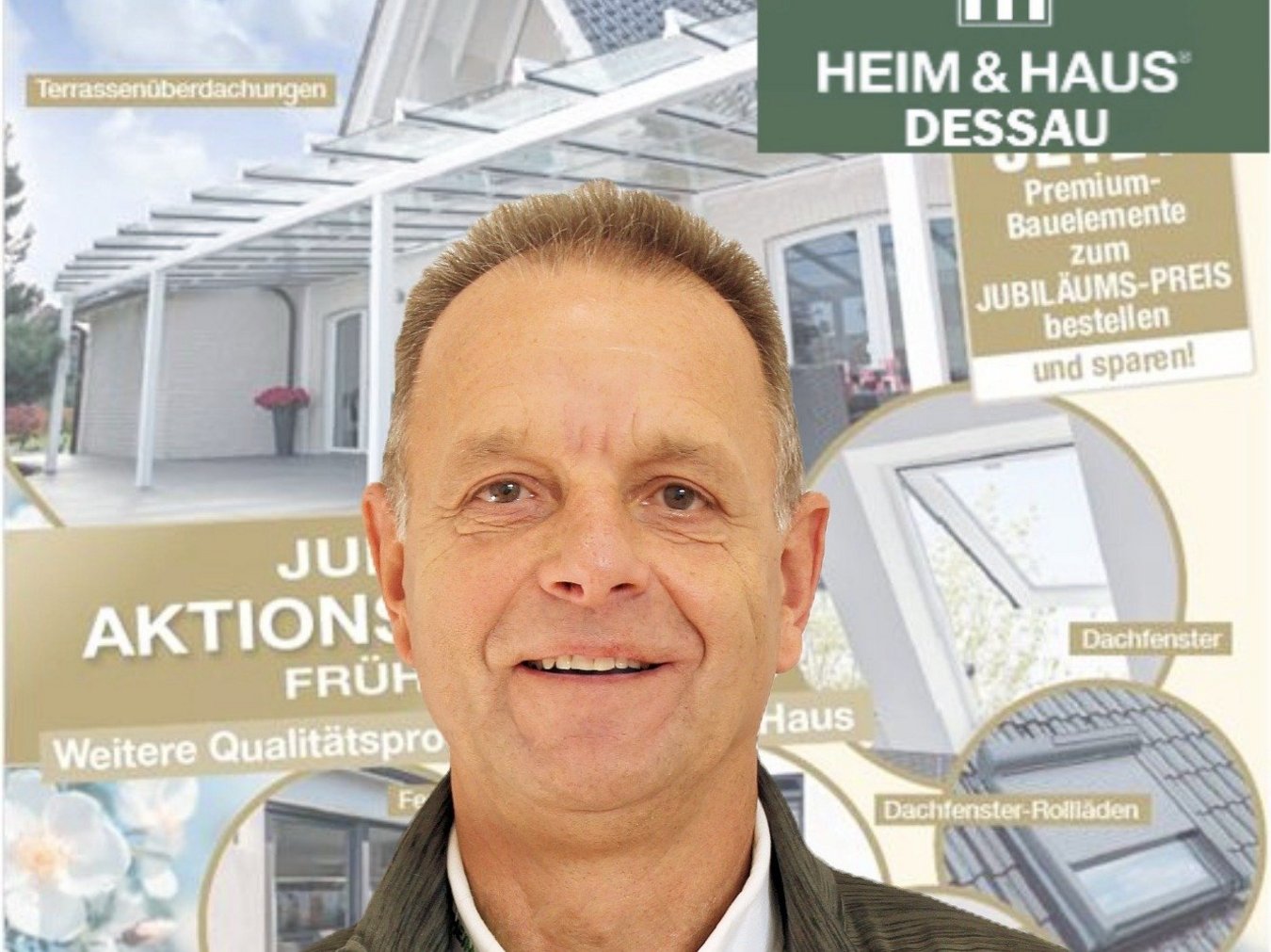 HEIM & HAUS Fachberater Herr Kahlert aus der Verkaufsleitung Dessau im Portrait