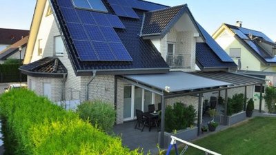 Platz 1: Andreas aus Werl Terrassendach mit geschlossener Wintergartenmarkise