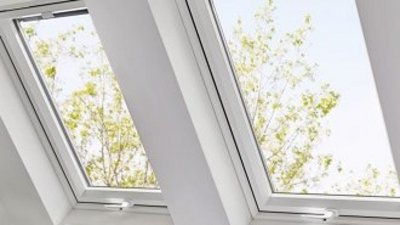 Two skylights next to each other