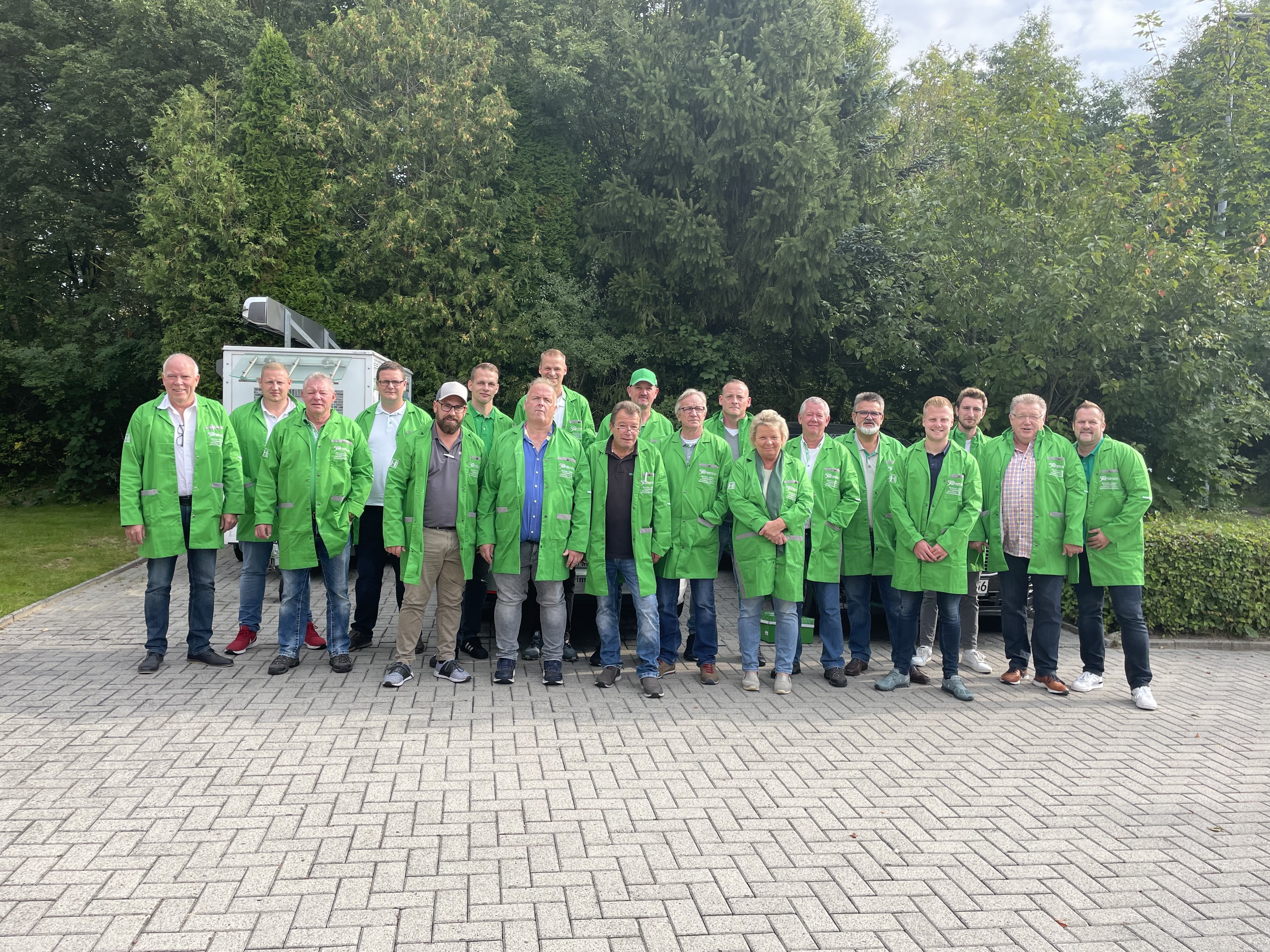Gruppenbild der Fachberater aus Emden