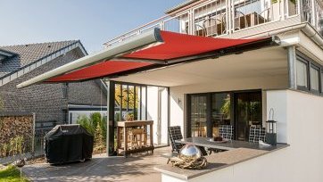 Gelenkarmmarkisen Markise für Terrasse und Balkon HEIM & HAUS
