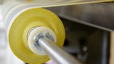 Aufgerolltes Markisentuch Aufgerolltes Markisentuch