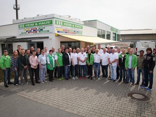 HEIM & HAUS Gruppenfoto der Verkaufsleitung Dortmund