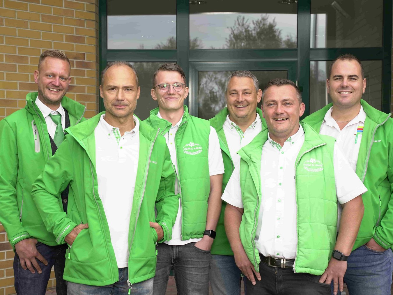 Teamfoto der HEIM & HAUS Verkaufsleitung Leipzig 