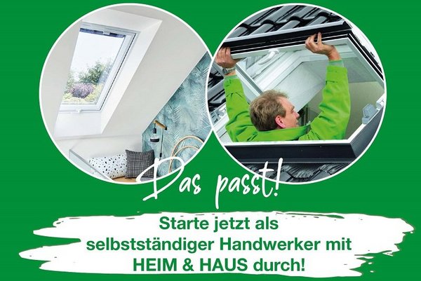 HEIM & HAUS Montagepartner Kampagne für Renovierungsdachfenster