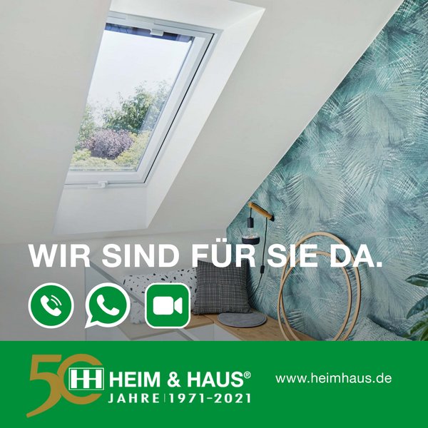 HEIM & HAUS Instagram Posting mit einem HEIM & HAUS Dachfenster 