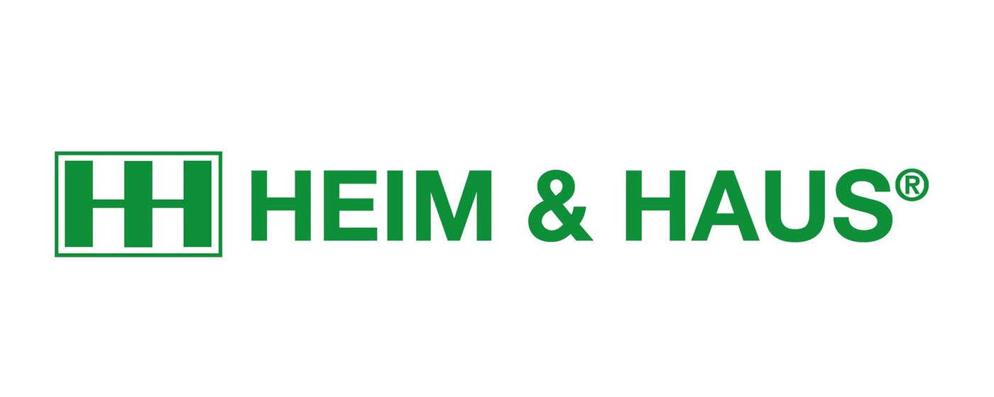 HEIM & HAUS Logo grün auf weiß