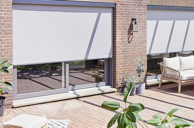 Bodentiefe Fenster mit ZipScreens