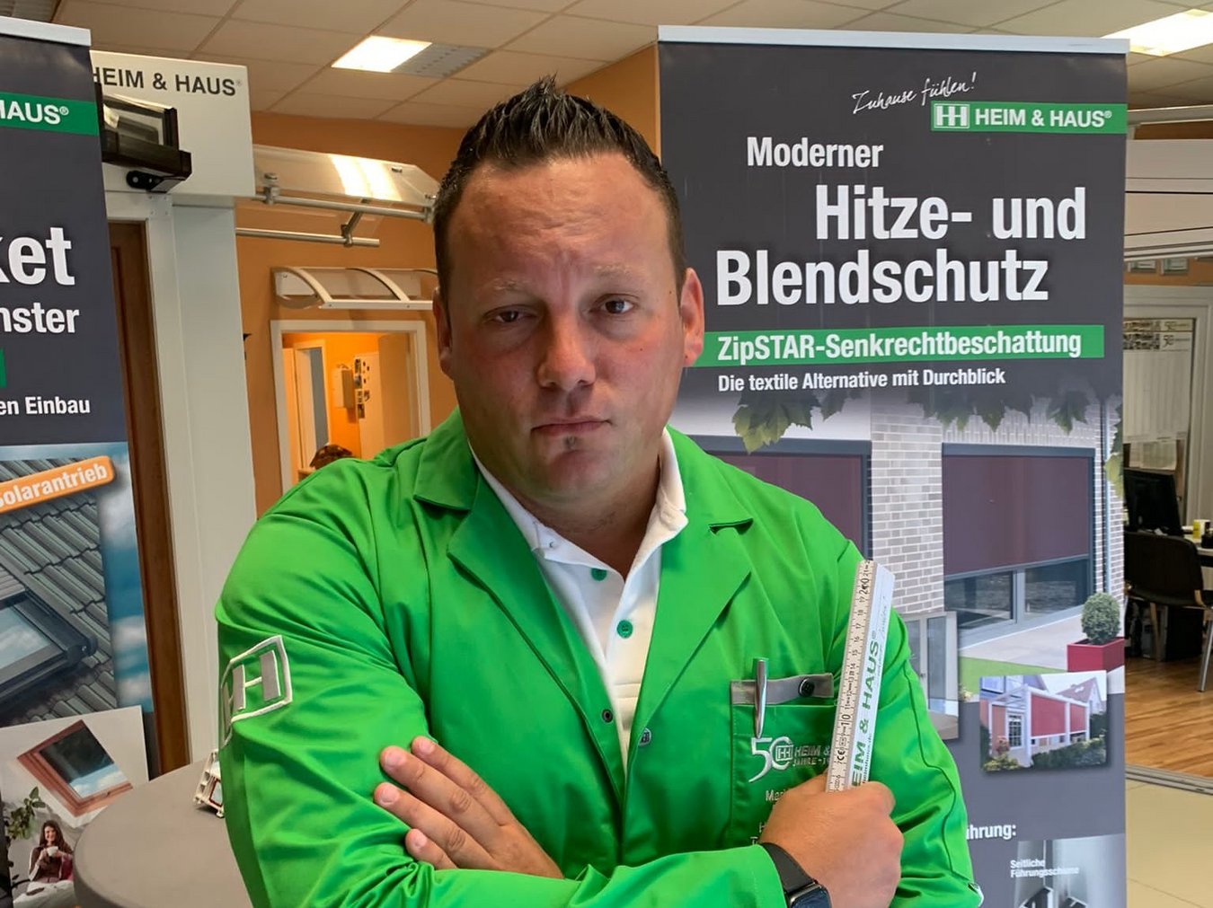 HEIM & HAUS Fachberater Herr Van der Heyden aus der Verkaufsleitung Aachen im Portrait