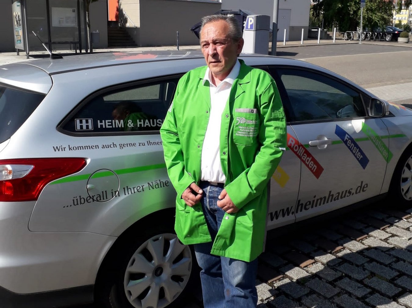 HEIM & HAUS Fachberater Herr Bumann aus der Verkaufsleitung Würzburg im Portraitt