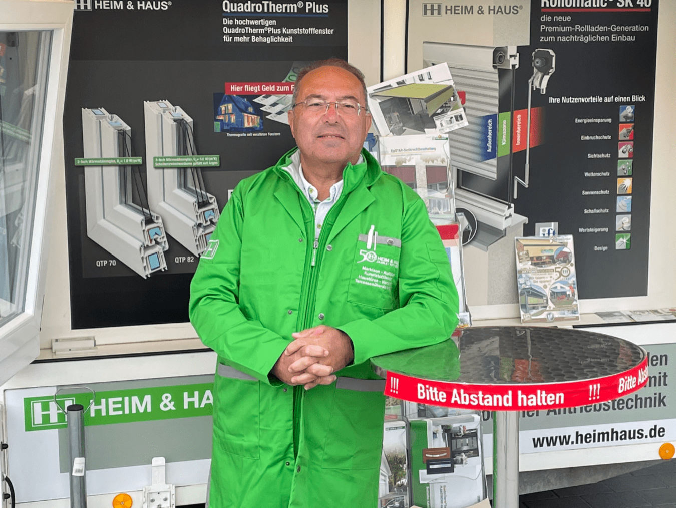 HEIM & HAUS Fachberater Herr Karagoz aus der verkaufsleitung Bernau 