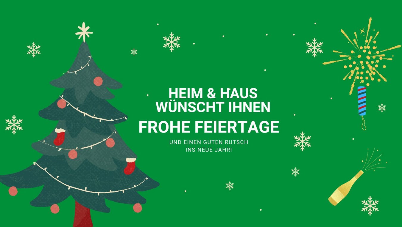 HEIM & HAUS Weihnachts- und Silvestergrüße 2023