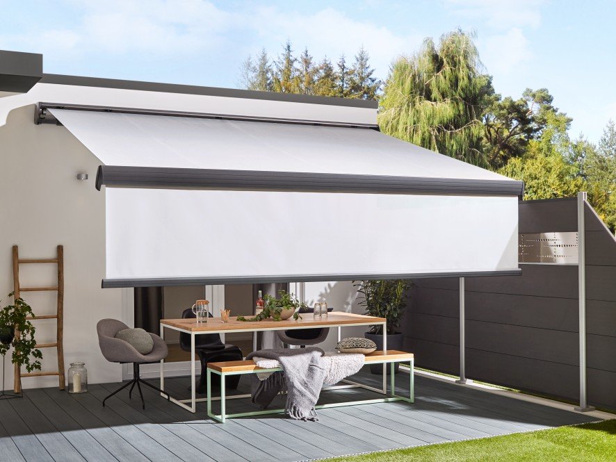 Markise & Senkrechtbeschattung Deluxe GRANDE VARIO HEIM & HAUS