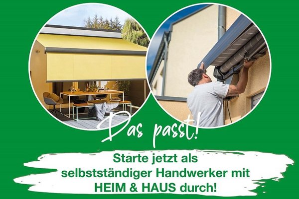 HEIM & HAUS Montagepartner Bauelemente Kampagne