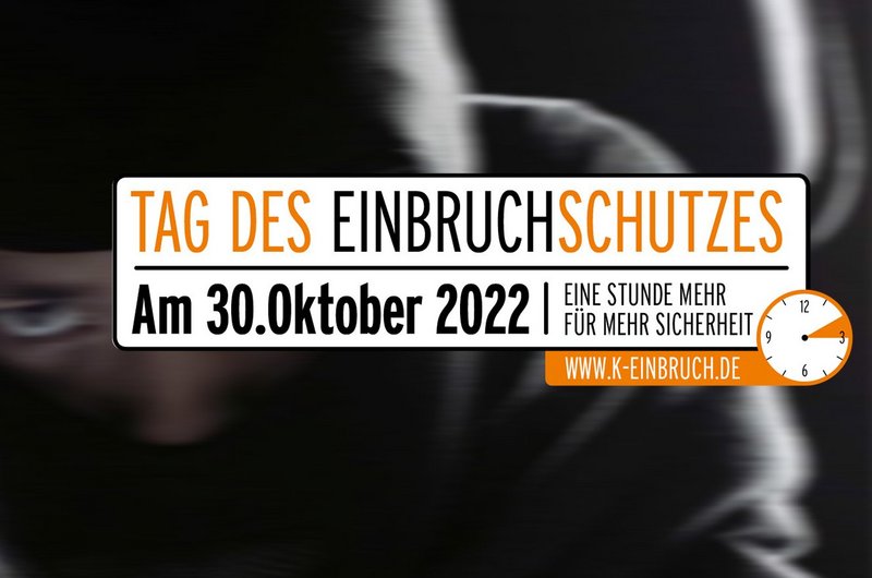 HEIM & HAUS Logo Tag des Einbruchschutzes 30.10.2022